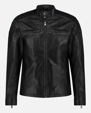 Hobbs | Men's Leather Motorcycle Jacket