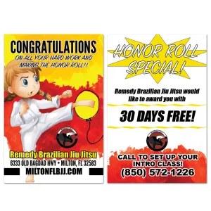 Honor Roll AD Card