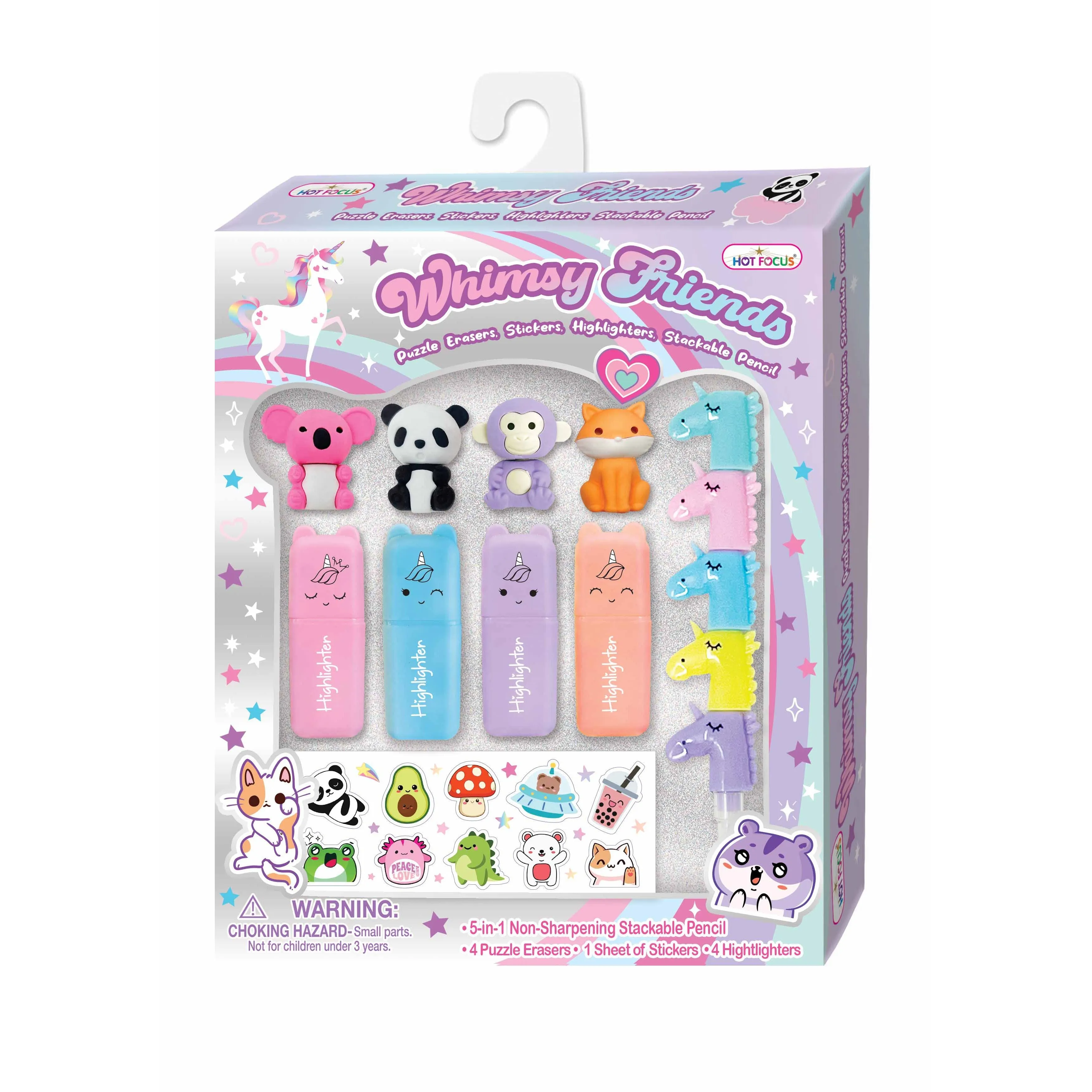 Hot Focus Whimsy Friends - Critters