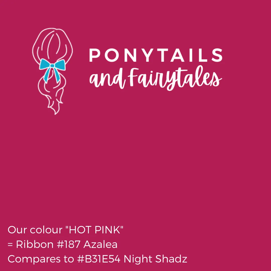 Hot Pink Hair Accessories