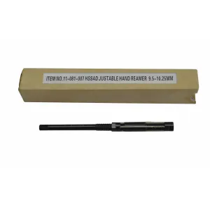 HSS Blade Adjustable Expanding Hand Reamer 9.5-10.25mm without Guide