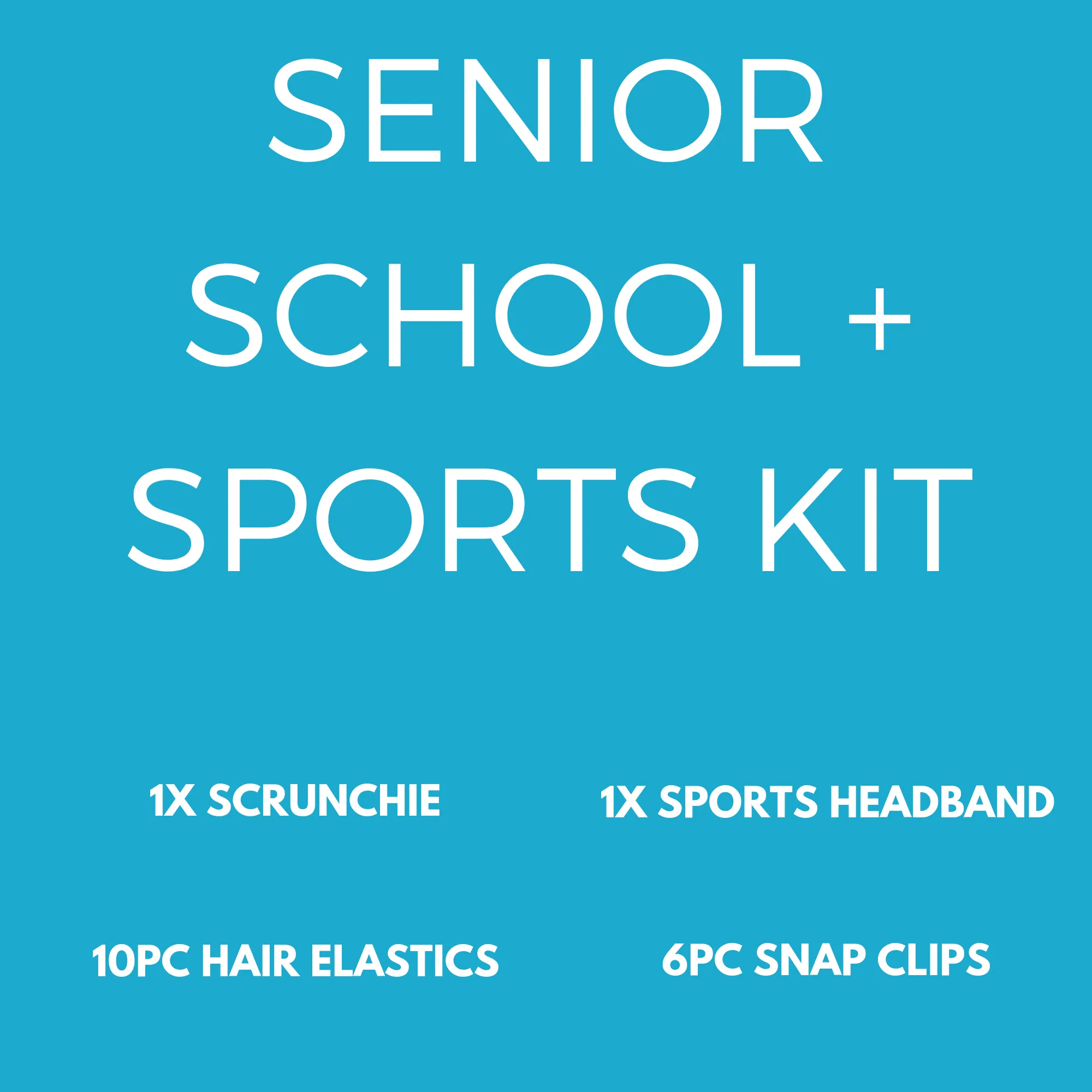 Ice Blue Hair Accessories