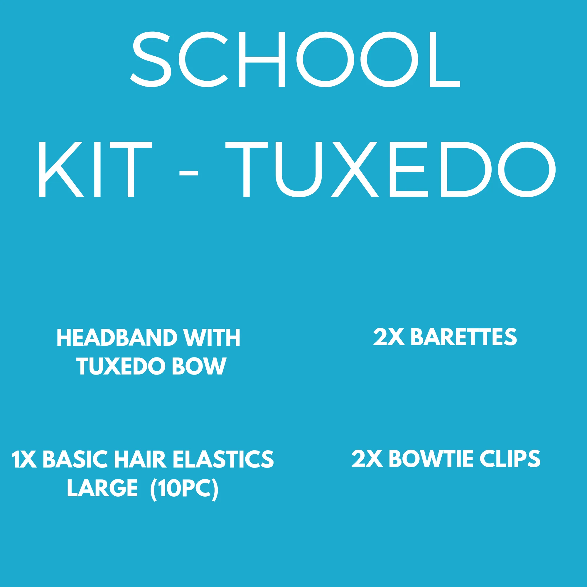 Ice Blue Hair Accessories