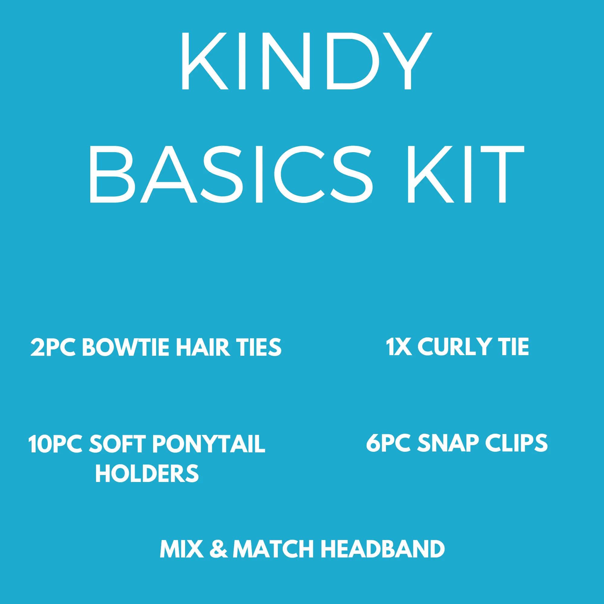 Ice Blue Hair Accessories