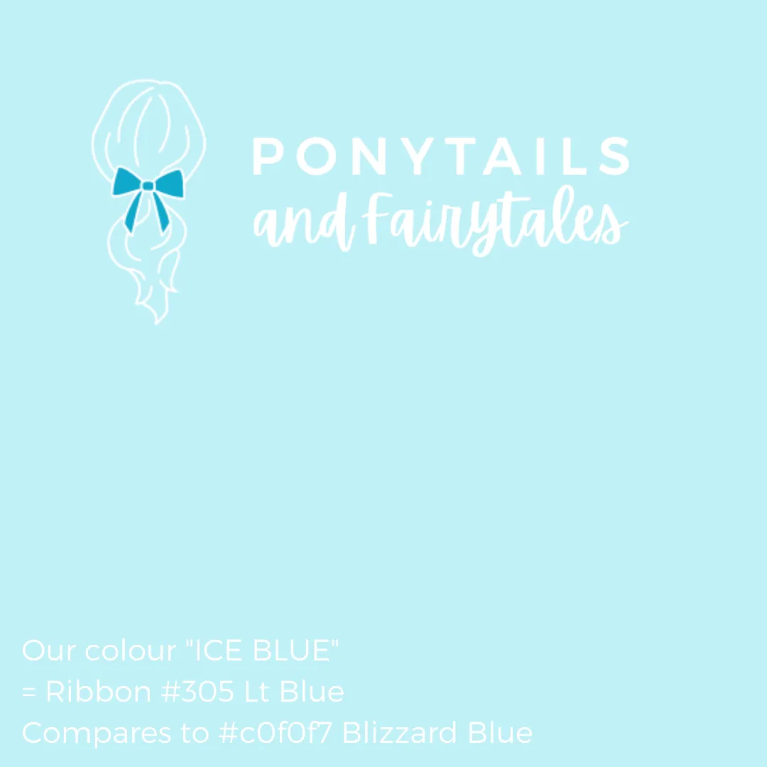 Ice Blue Hair Accessories