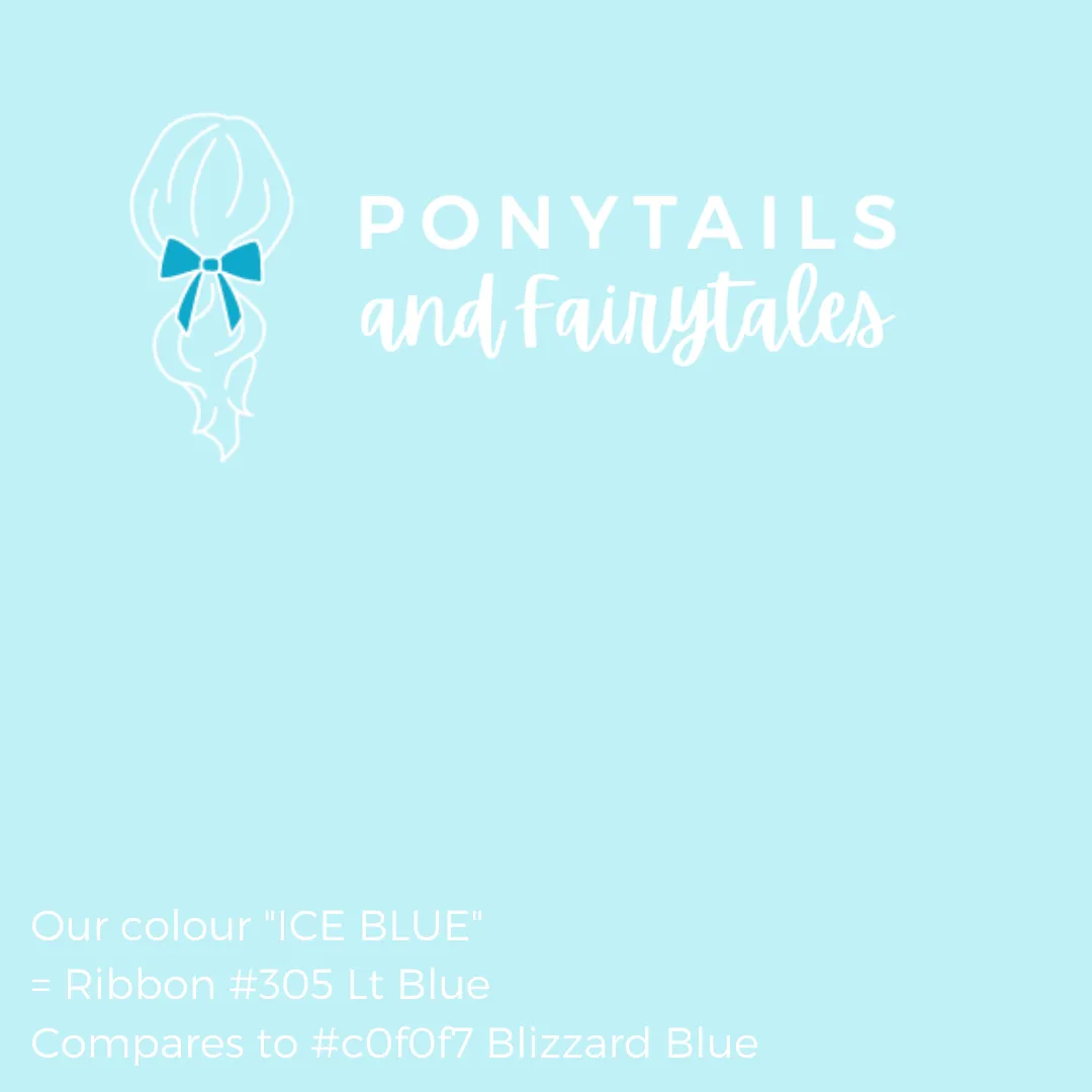 Ice Blue Hair Accessories
