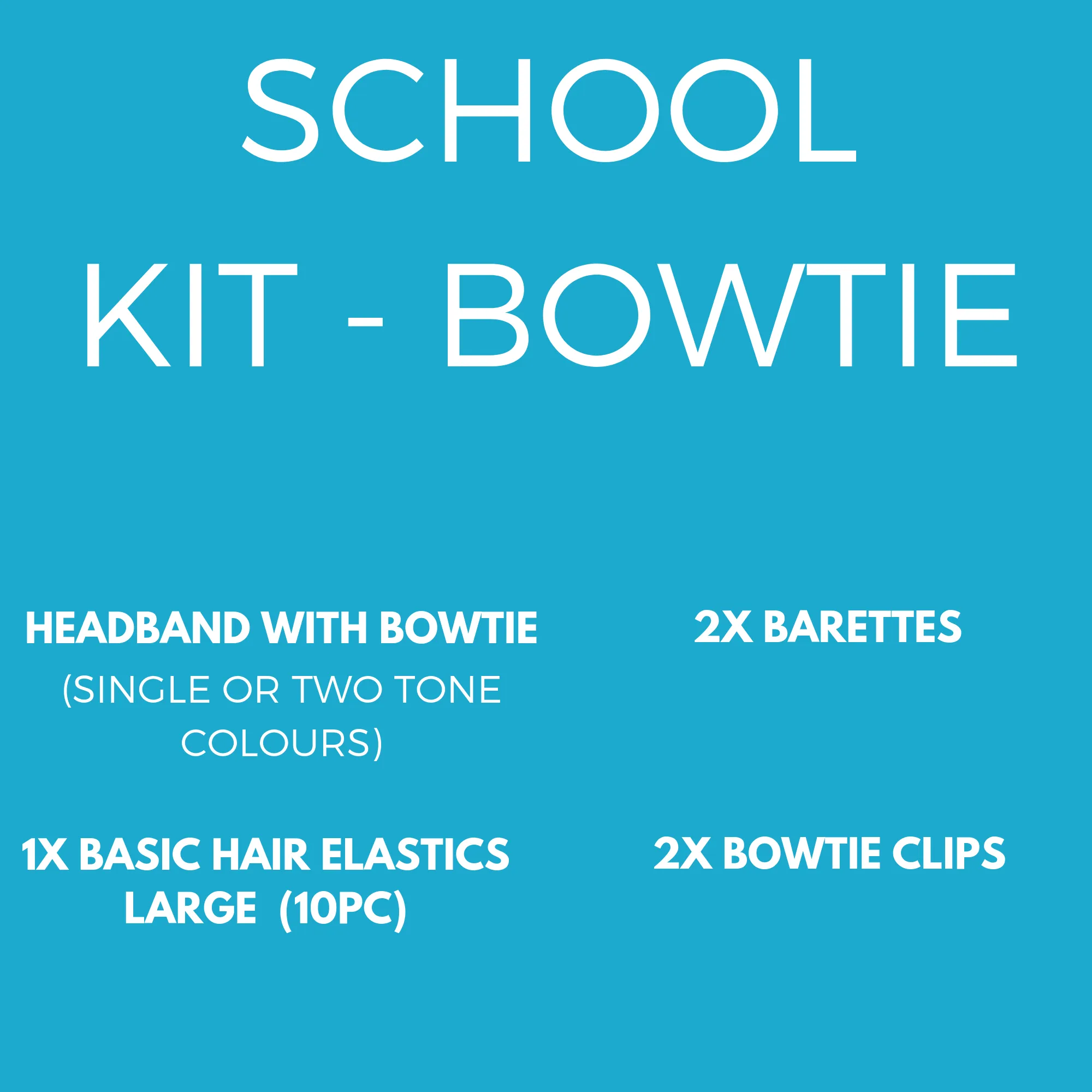 Ice Blue Hair Accessories