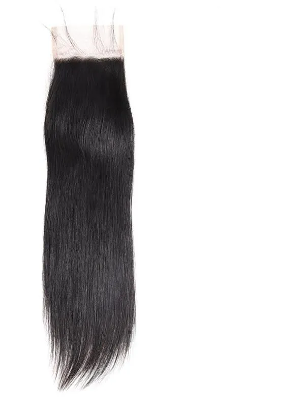 Indian Straight Hair 4"x4" Lace Closure