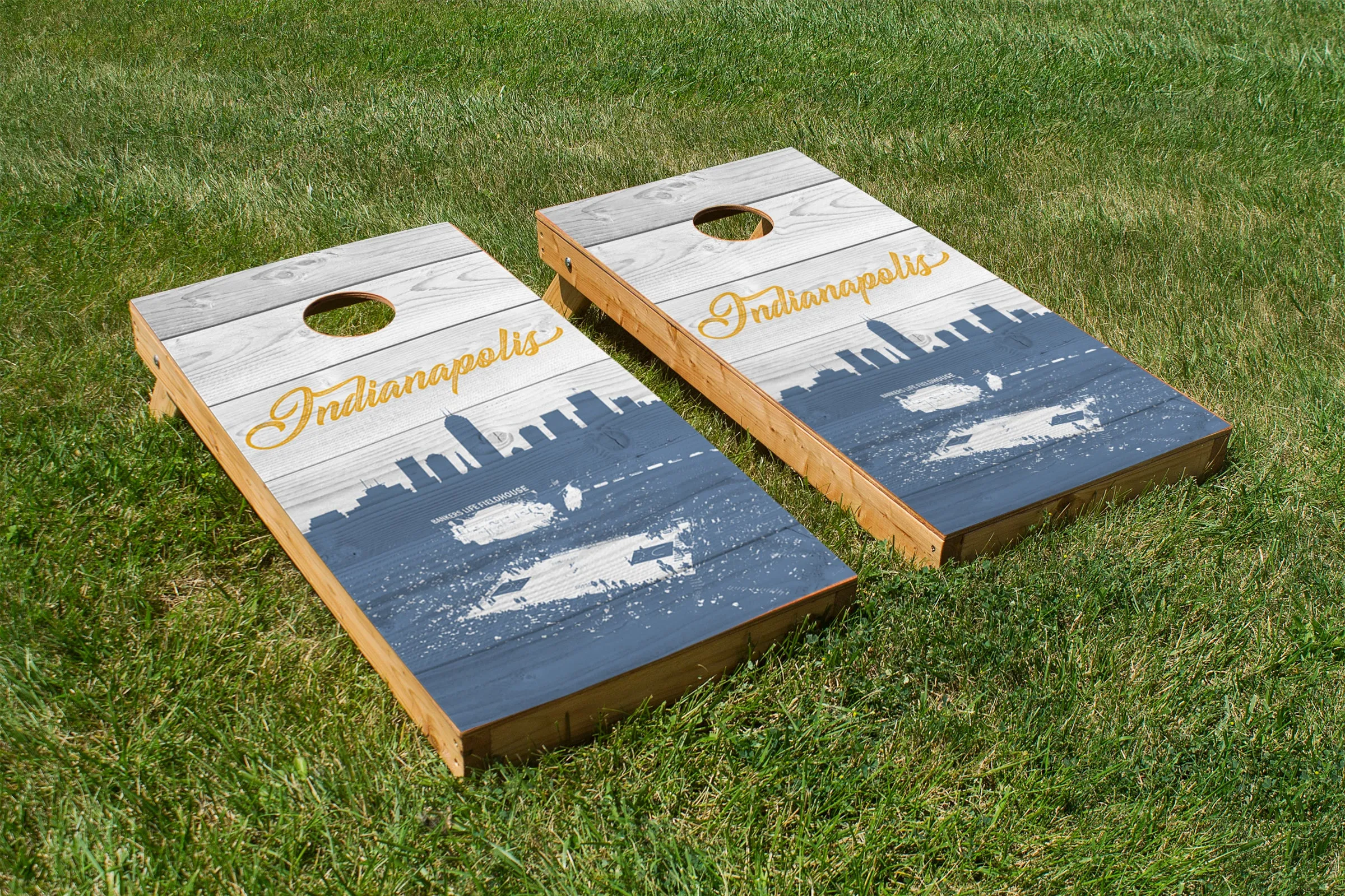 Indianapolis Pacers Arena Skyline