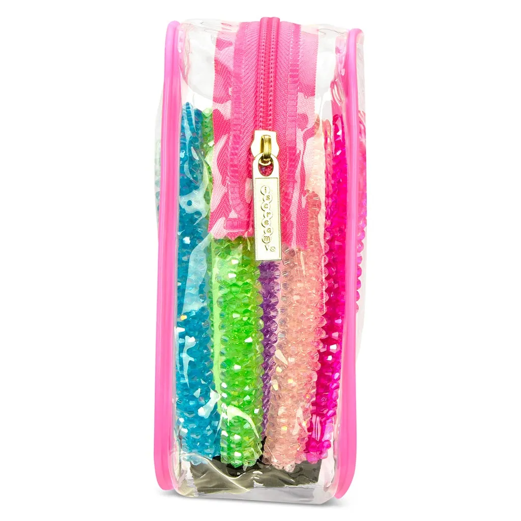 Iscream 5 Pack Rhinestone Headbands in Reusable Pouch
