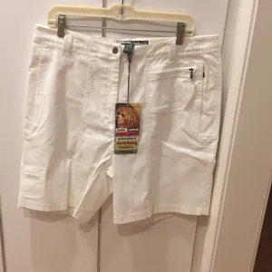 Jamie Sadock Golf Shorts - White - 14