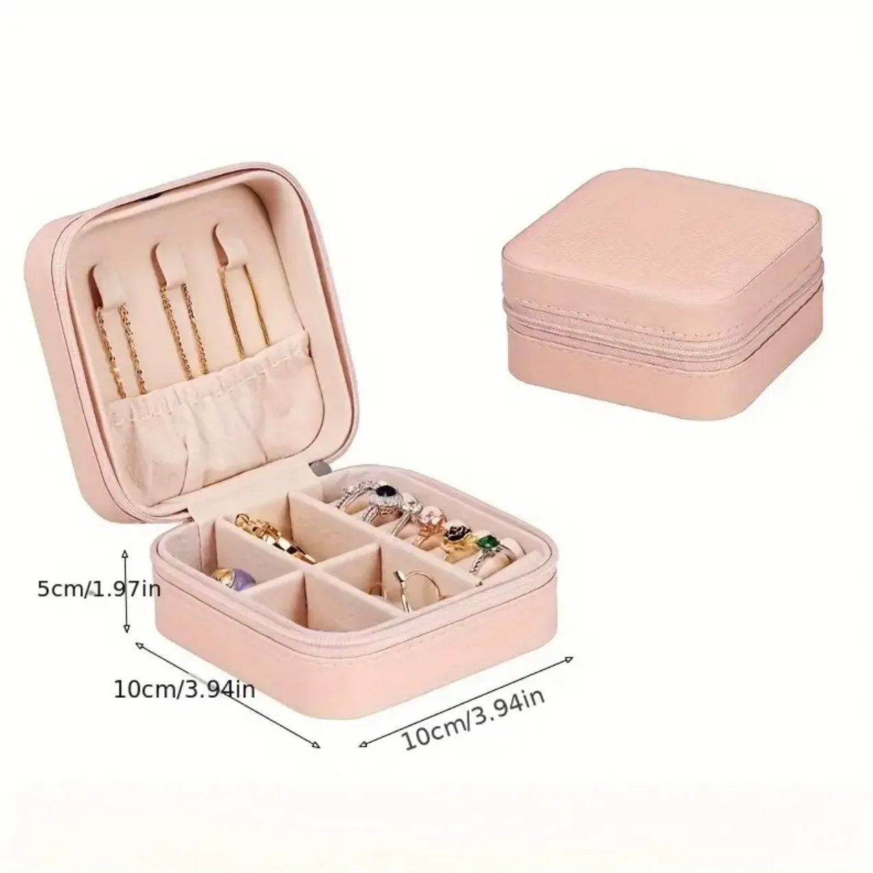 Jewelry Storage Case Grey
