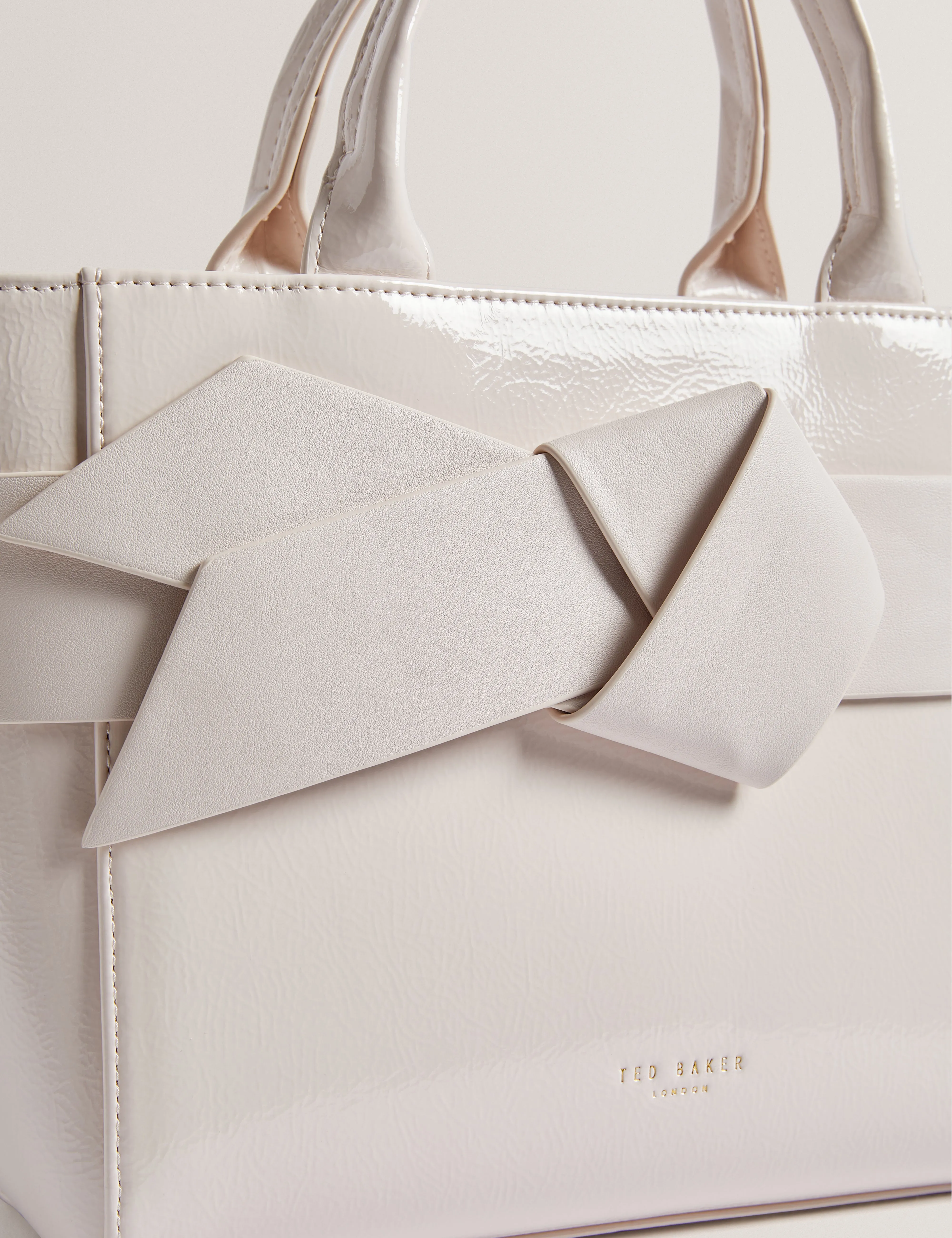 Jimsa Knot Bow Crossbody Bag Ivory