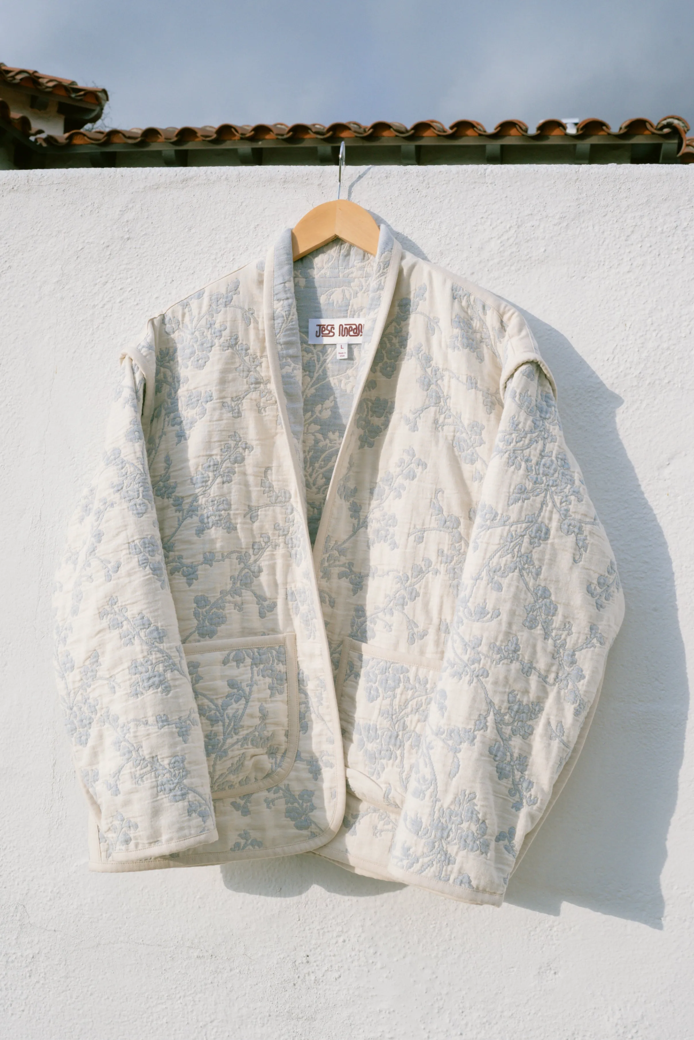 Juniper Cropped Coat - Bellflower