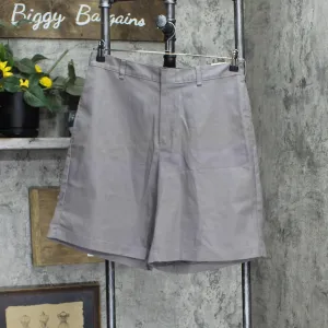 K12 Gear Mens Dress School Shorts with Pockets 1663caac0ae241 Gray 32