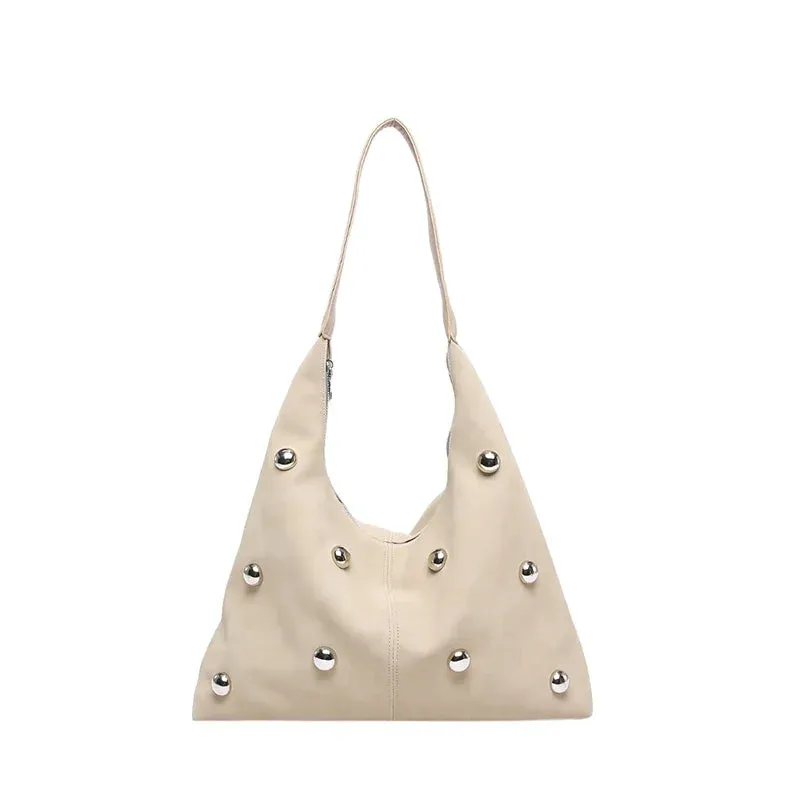 Kathy Marble Suede Tote Bag