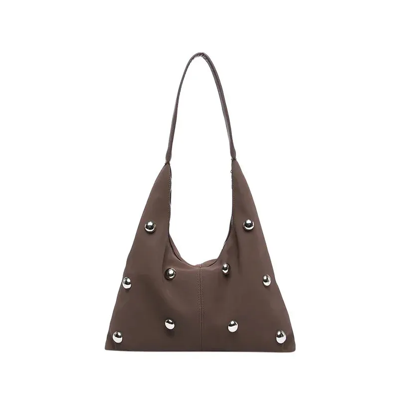 Kathy Marble Suede Tote Bag