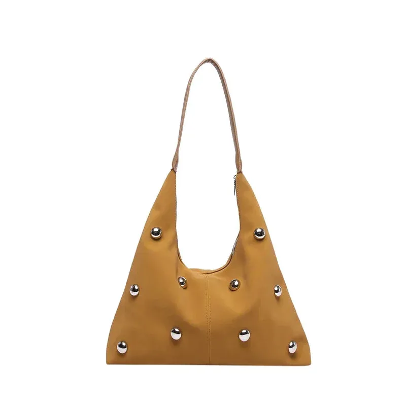 Kathy Marble Suede Tote Bag