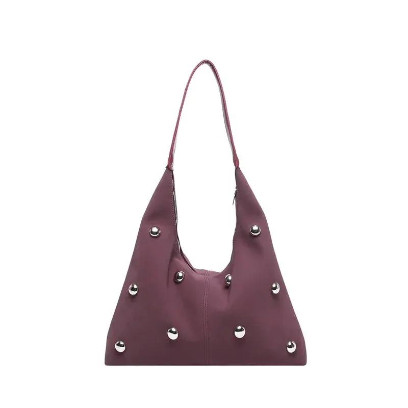 Kathy Marble Suede Tote Bag