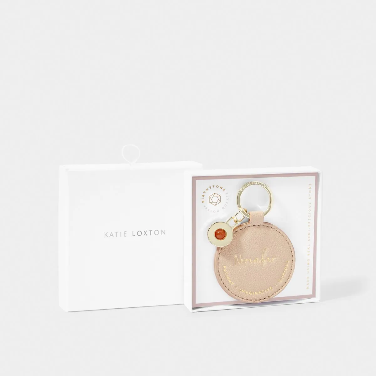 Katie Loxton Birthstone Keyring - November