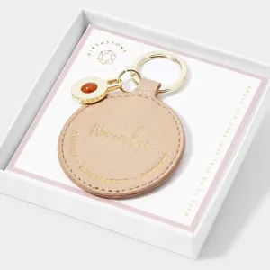Katie Loxton Birthstone Keyring - November