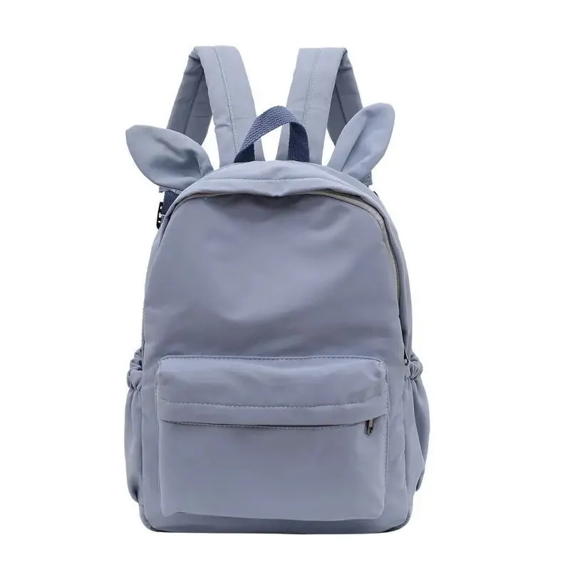 Kawaii Custom Name Bunny Backpack 🐰✨ | Personalized Colorful School Bag for Kids 🎒💖 | Lightweight & Spacious!