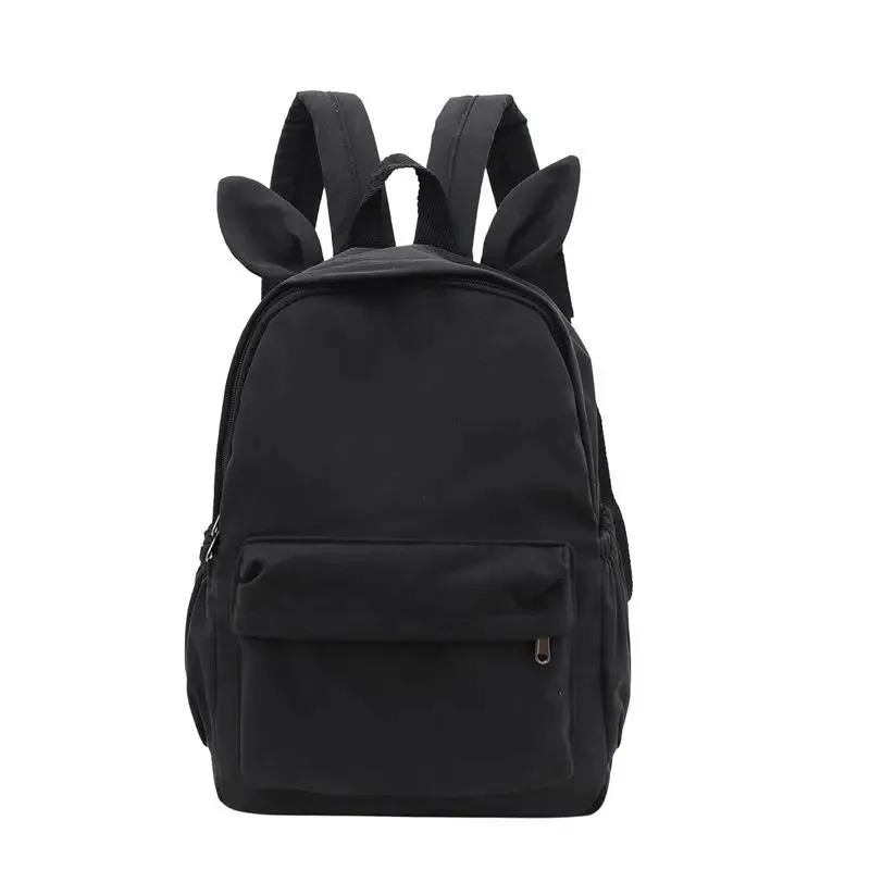Kawaii Custom Name Bunny Backpack 🐰✨ | Personalized Colorful School Bag for Kids 🎒💖 | Lightweight & Spacious!