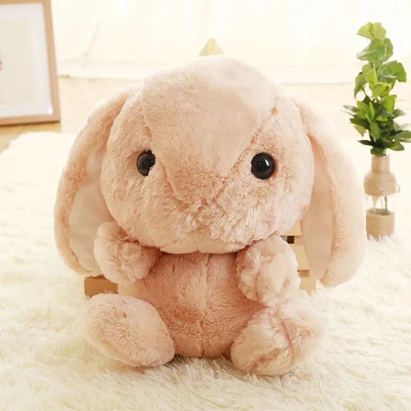 Kawaii Long Ear Rabbit Plush Backpack 🐰🎒 | Cute Crossbody & Coin Purse Doll for Girls | Adorable Gift Idea!