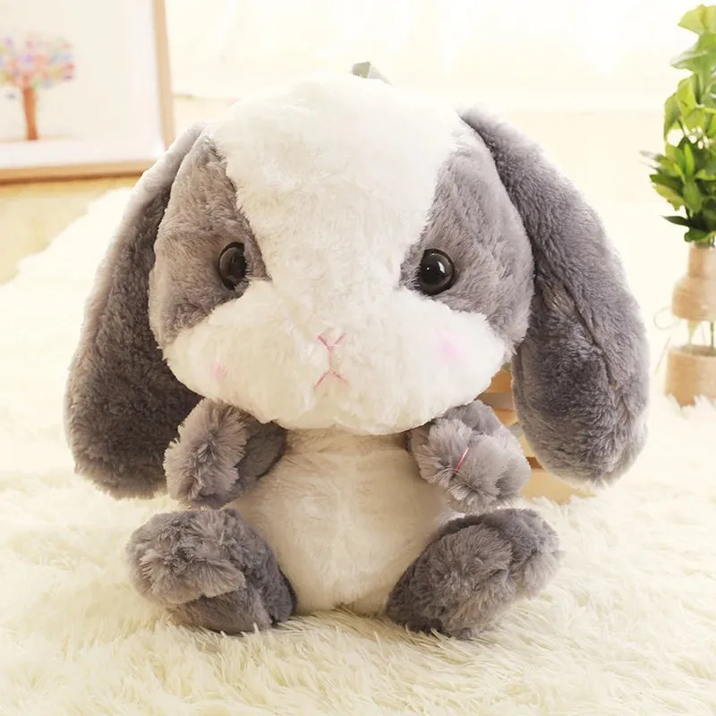 Kawaii Long Ear Rabbit Plush Backpack 🐰🎒 | Cute Crossbody & Coin Purse Doll for Girls | Adorable Gift Idea!