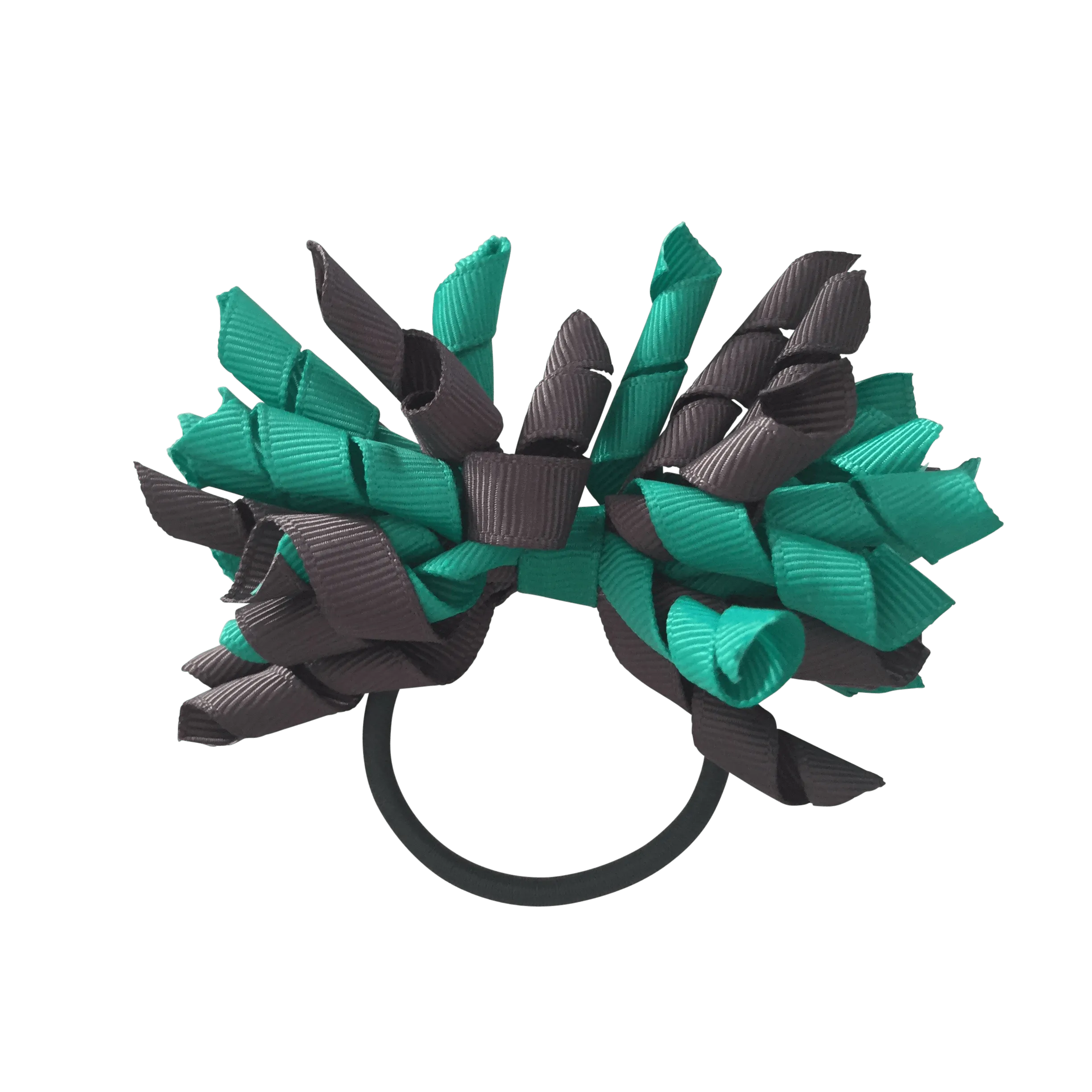 Kelly Green & Charcoal Grey Hair Accessories