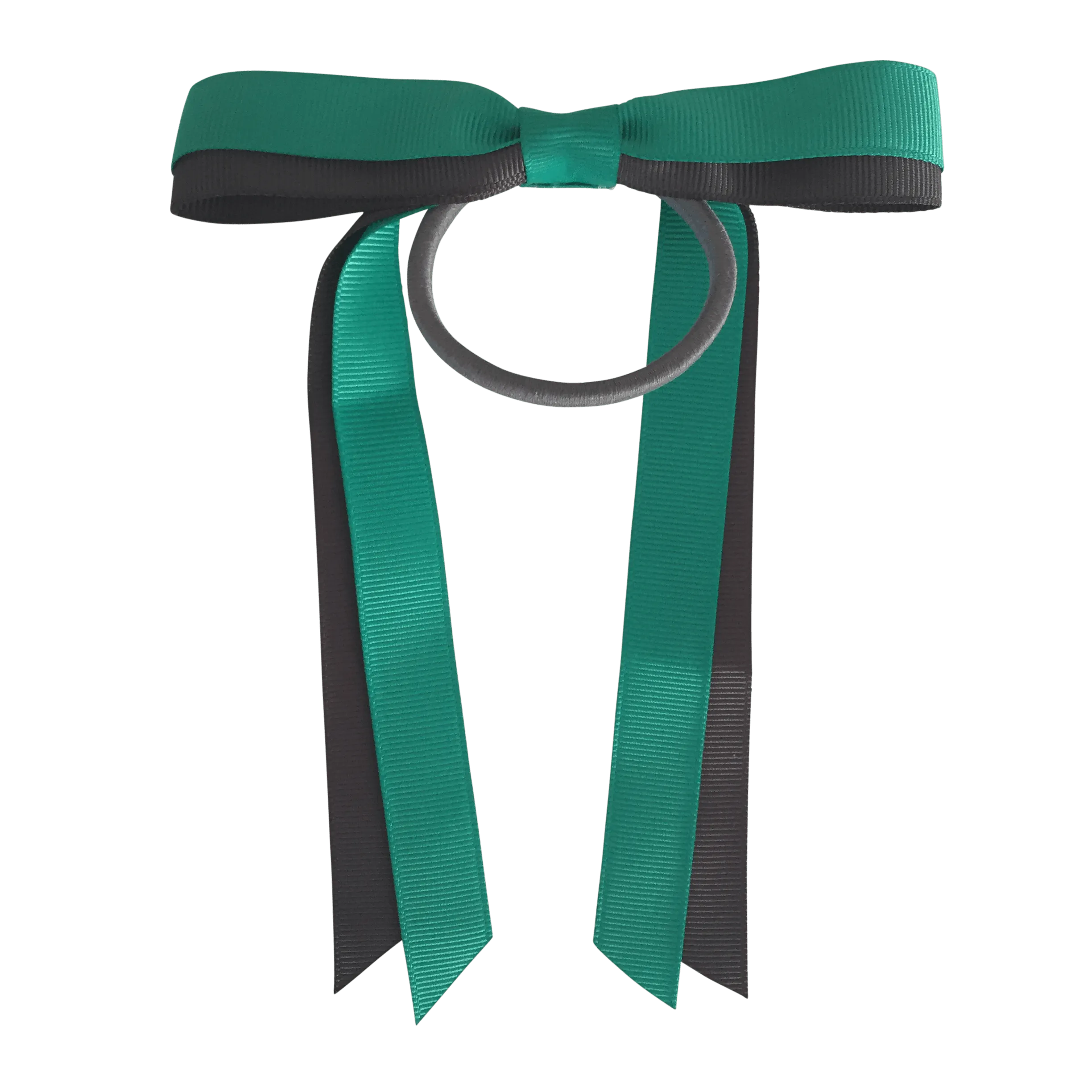 Kelly Green & Charcoal Grey Hair Accessories