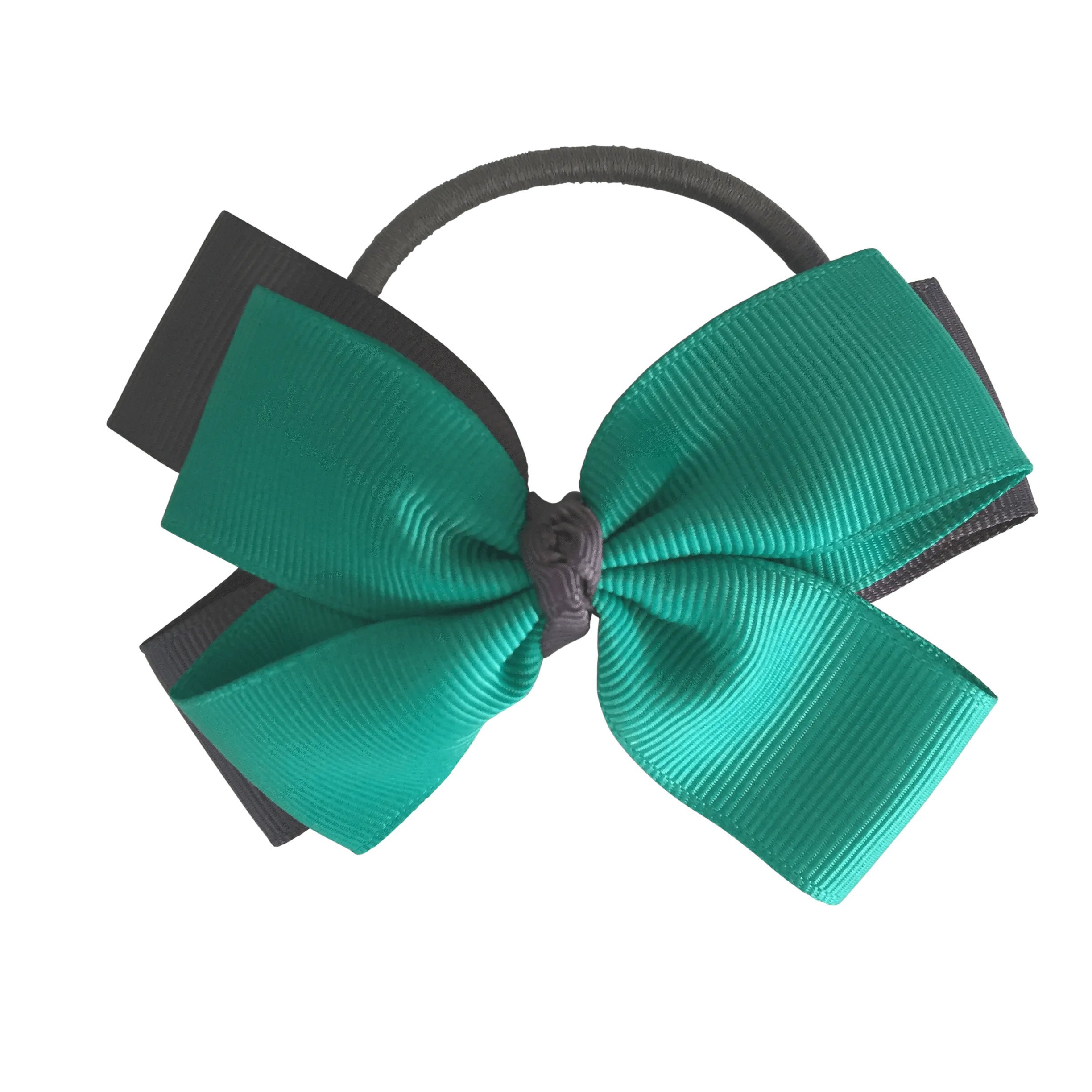 Kelly Green & Charcoal Grey Hair Accessories