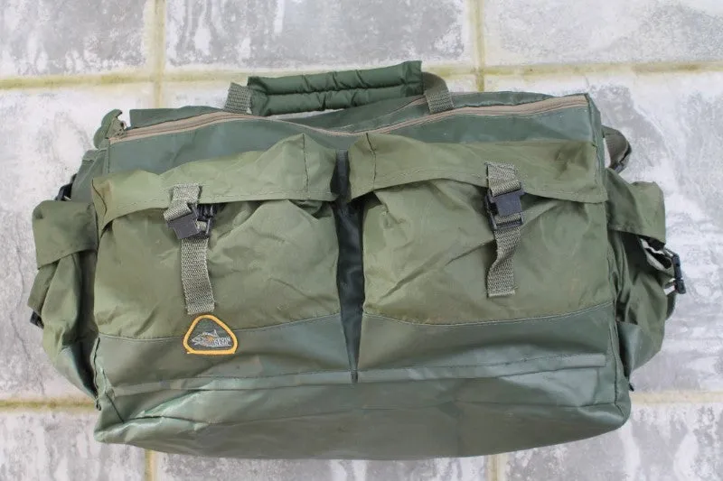 Kevin Nash Classic Old School Carp Fishing Large Carryall. Circa 1980-90s.