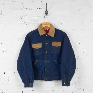 Kids Worker Denim Jacket - Blue - M Boys