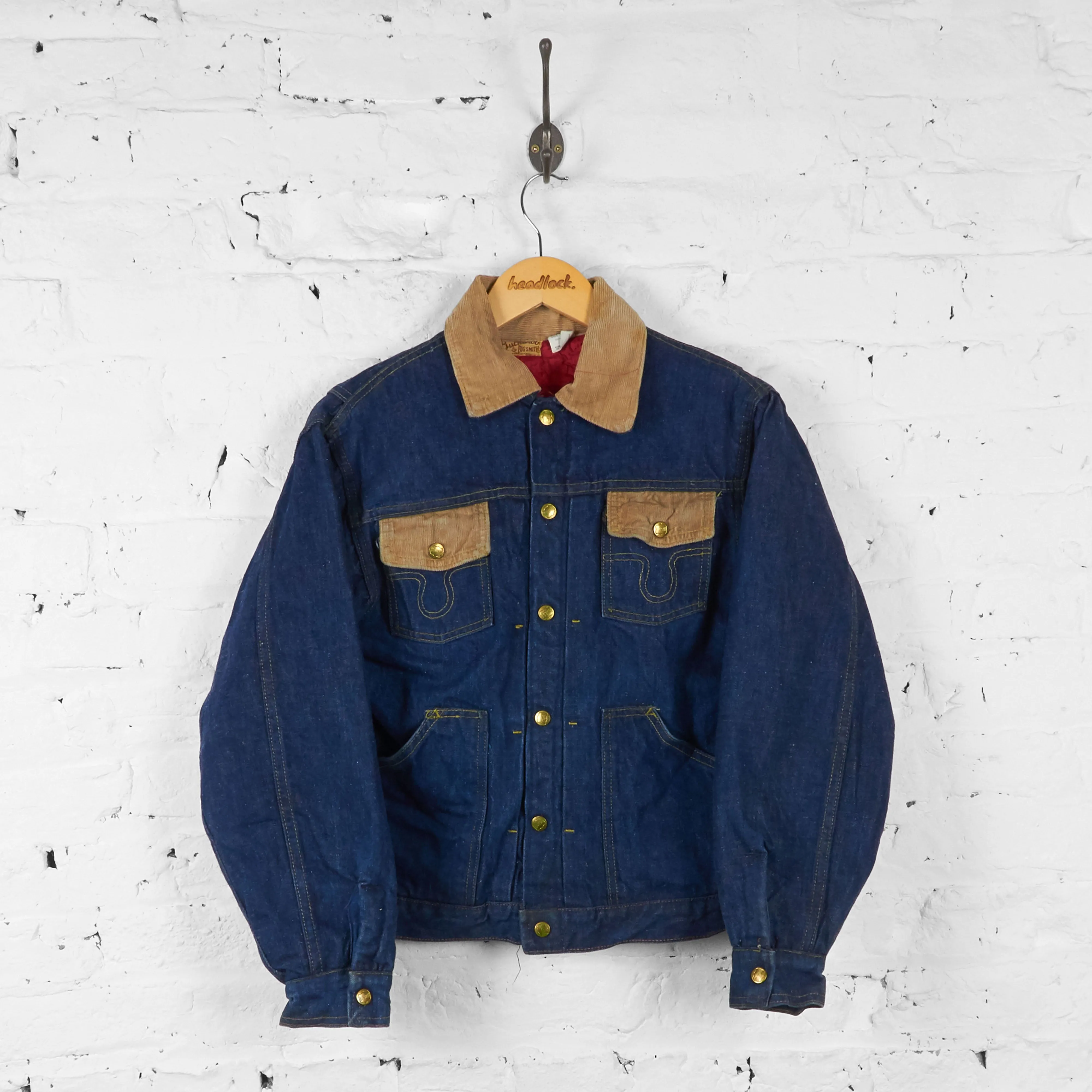 Kids Worker Denim Jacket - Blue - M Boys