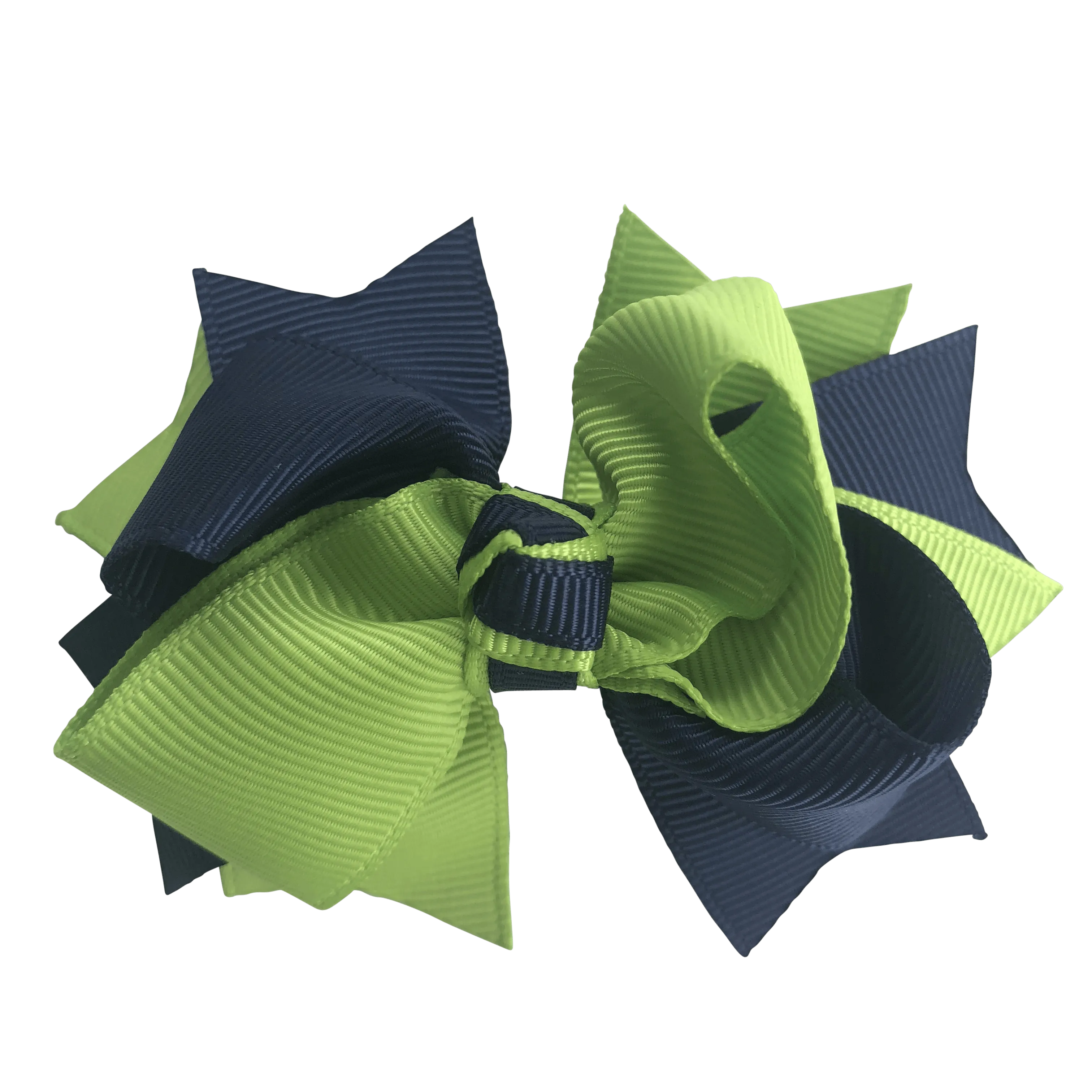 Kiwi Green & Navy Hair Accessories