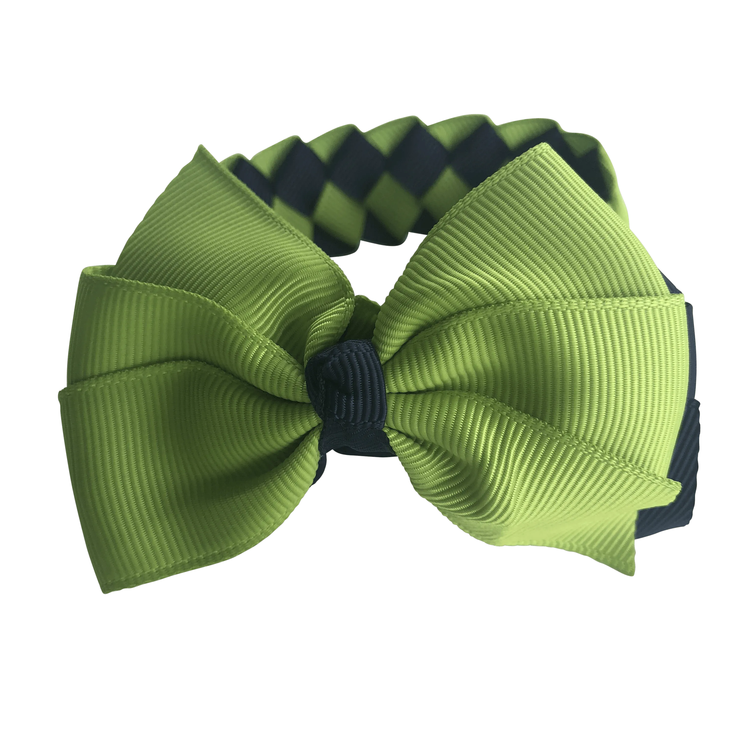 Kiwi Green & Navy Hair Accessories