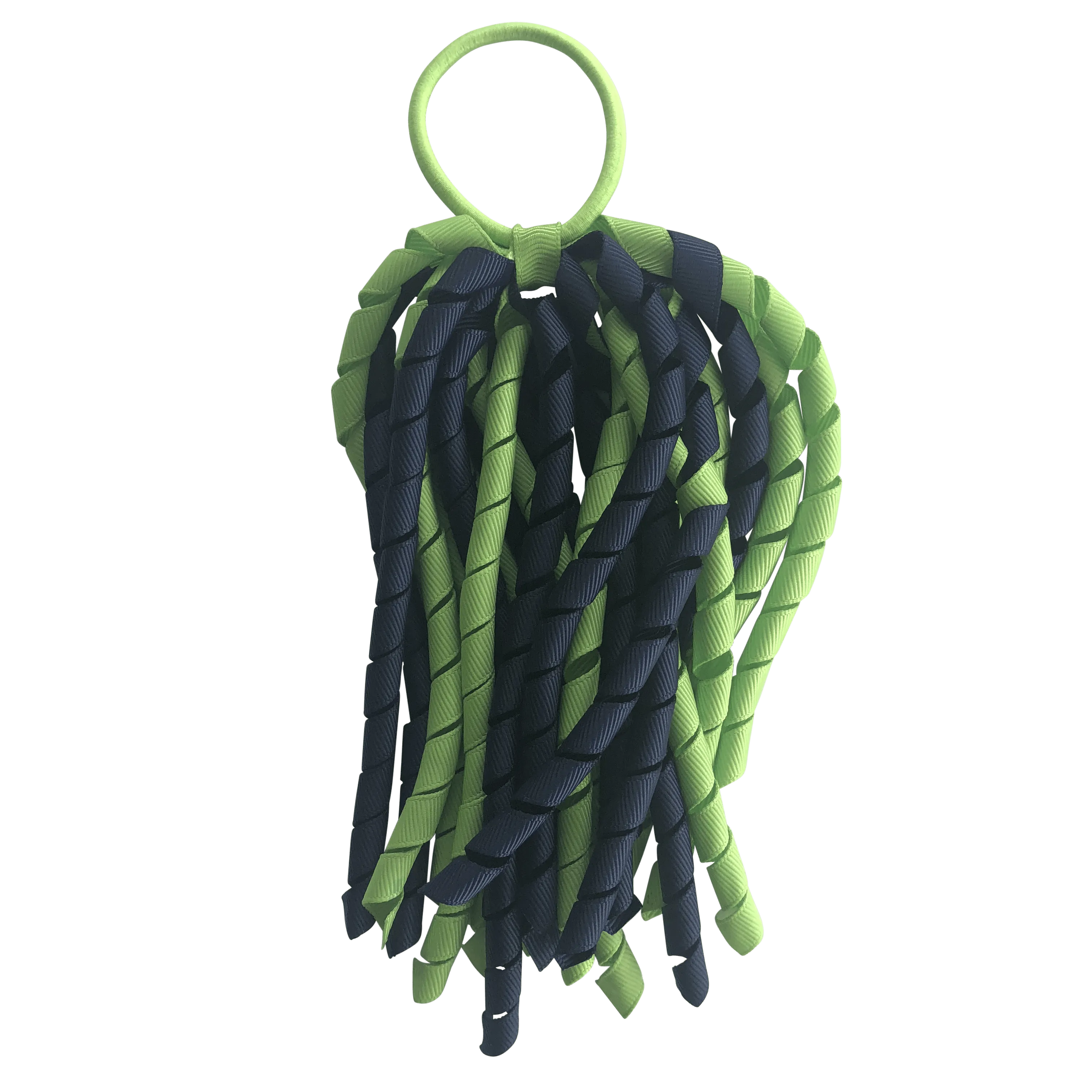 Kiwi Green & Navy Hair Accessories