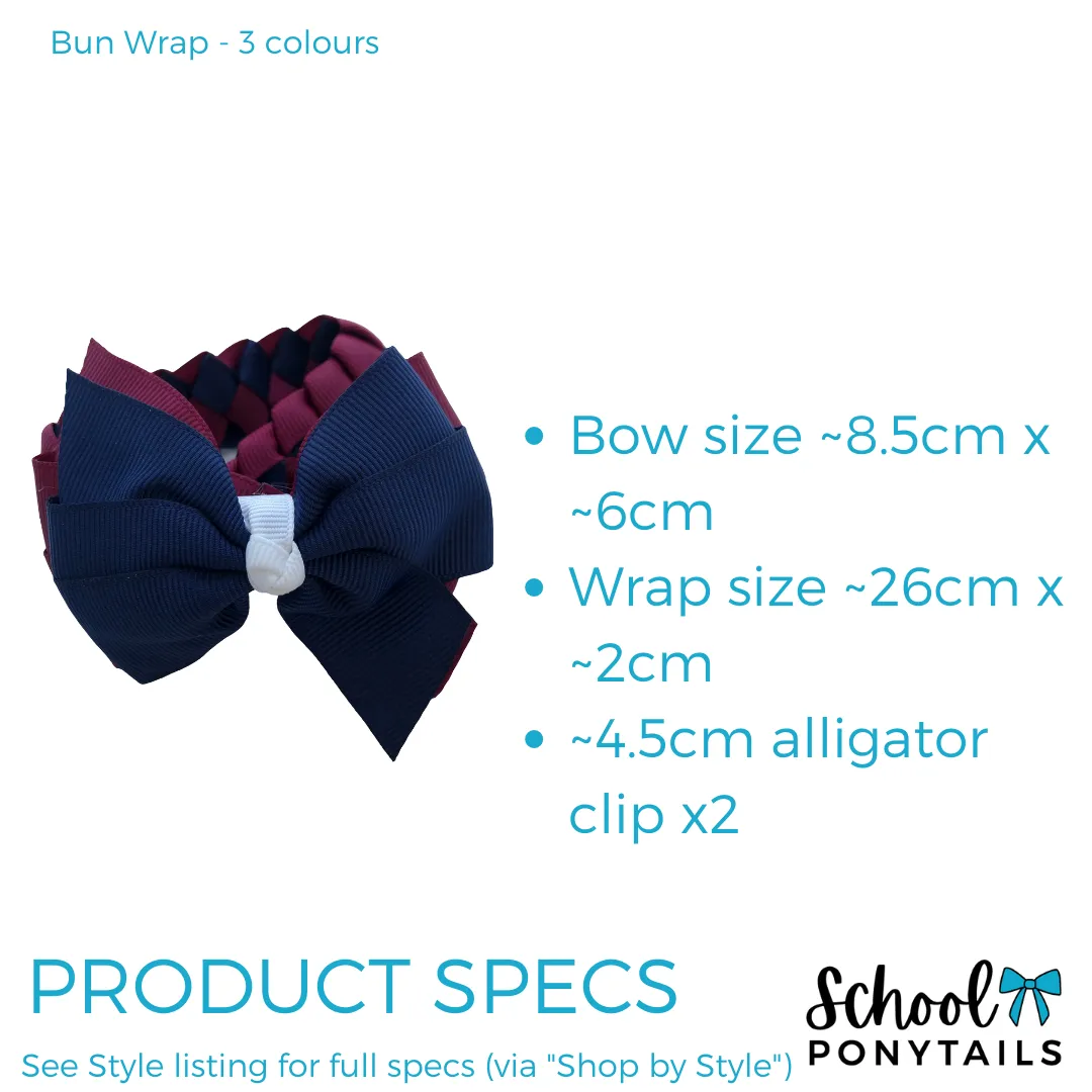 Kiwi Green & Navy Hair Accessories