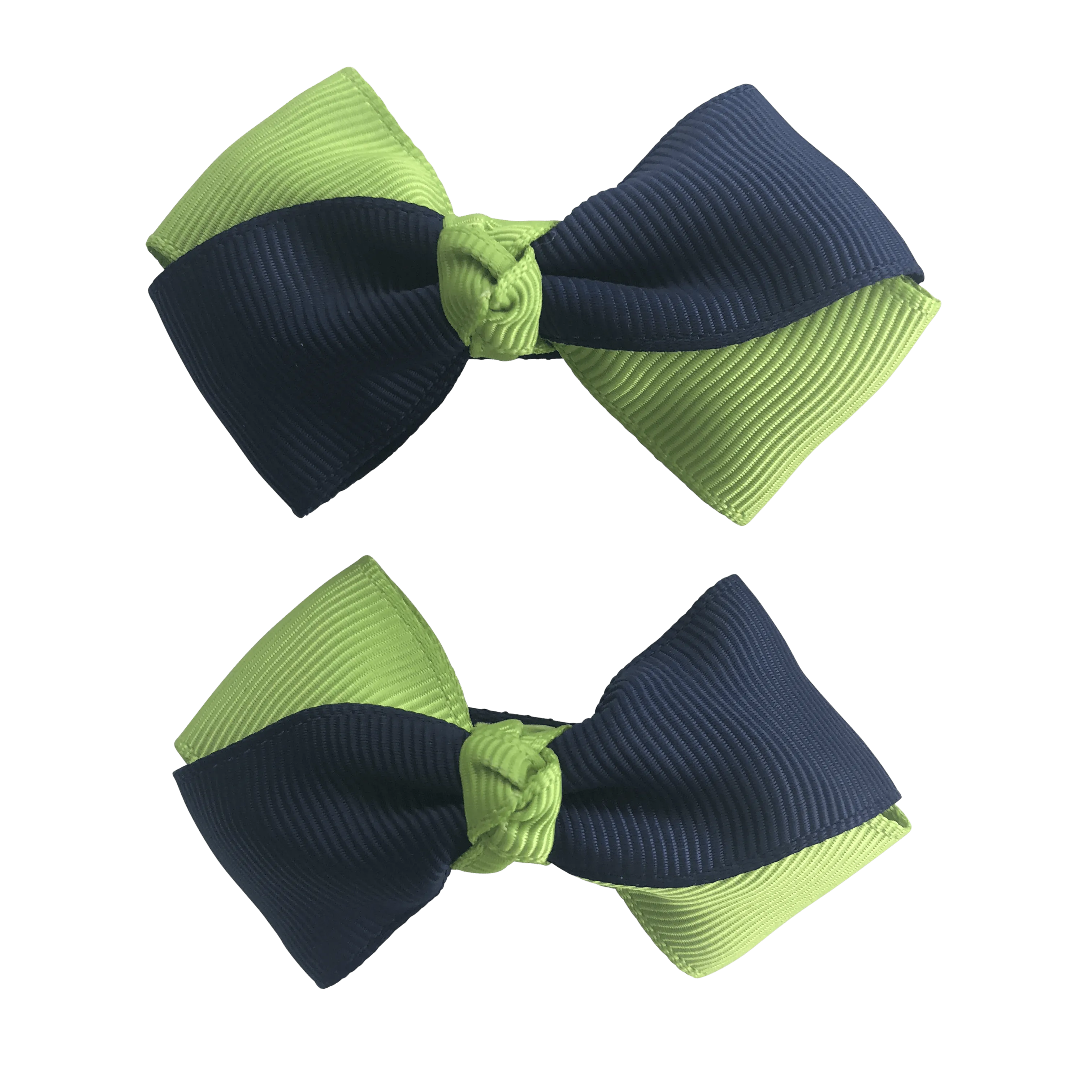 Kiwi Green & Navy Hair Accessories