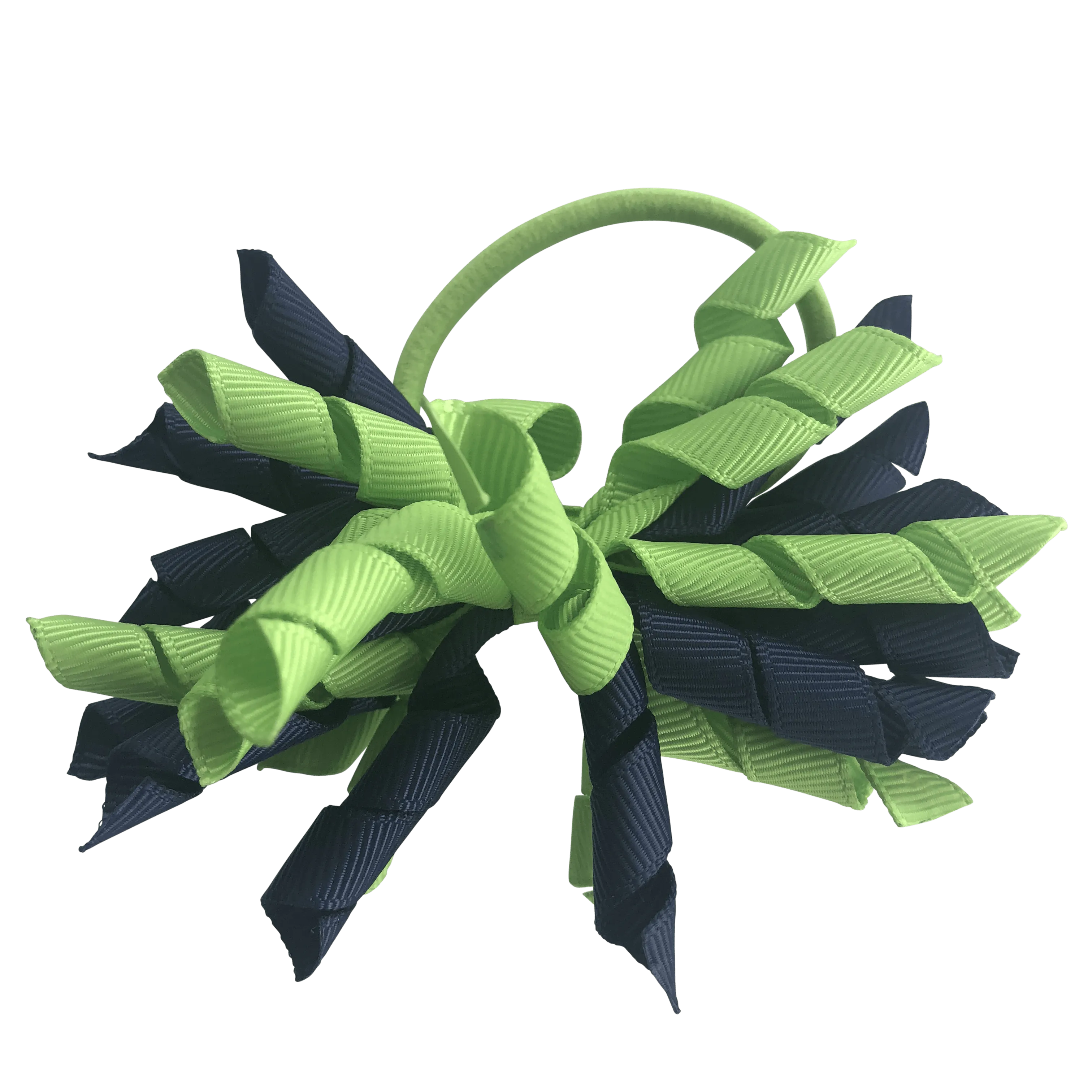 Kiwi Green & Navy Hair Accessories
