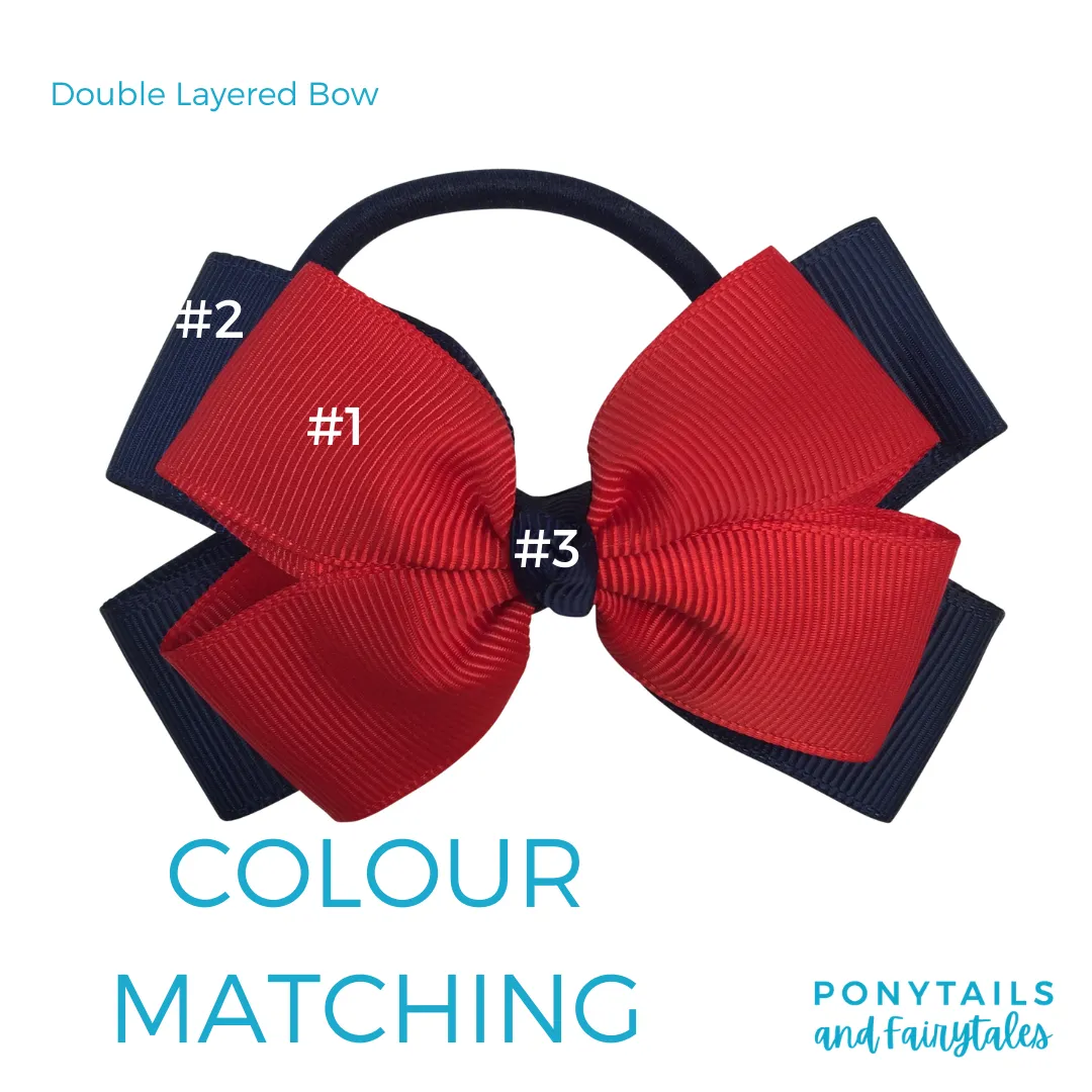 Kiwi Green & Navy Hair Accessories