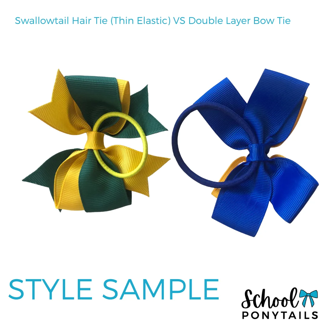Kiwi Green & Navy Hair Accessories