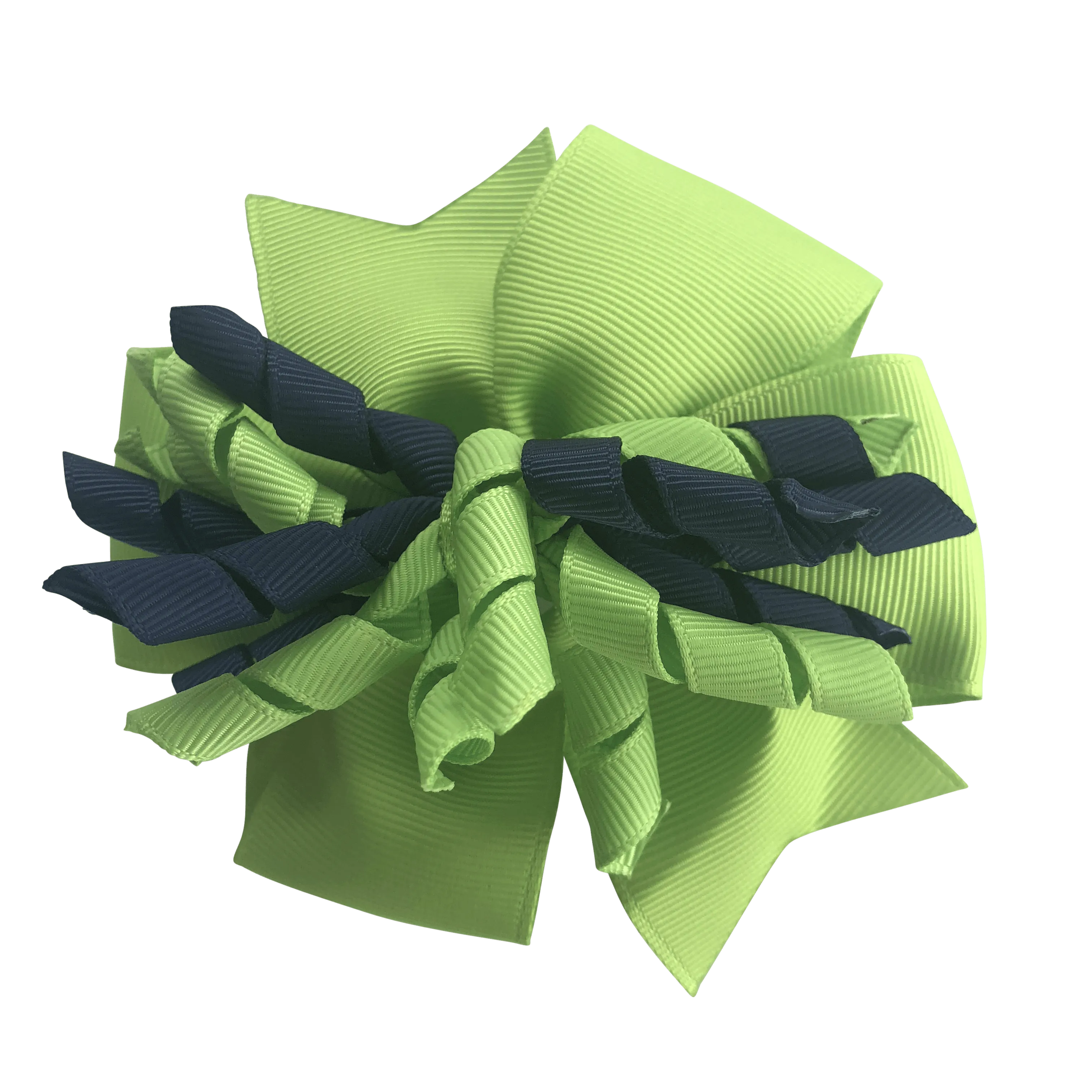 Kiwi Green & Navy Hair Accessories