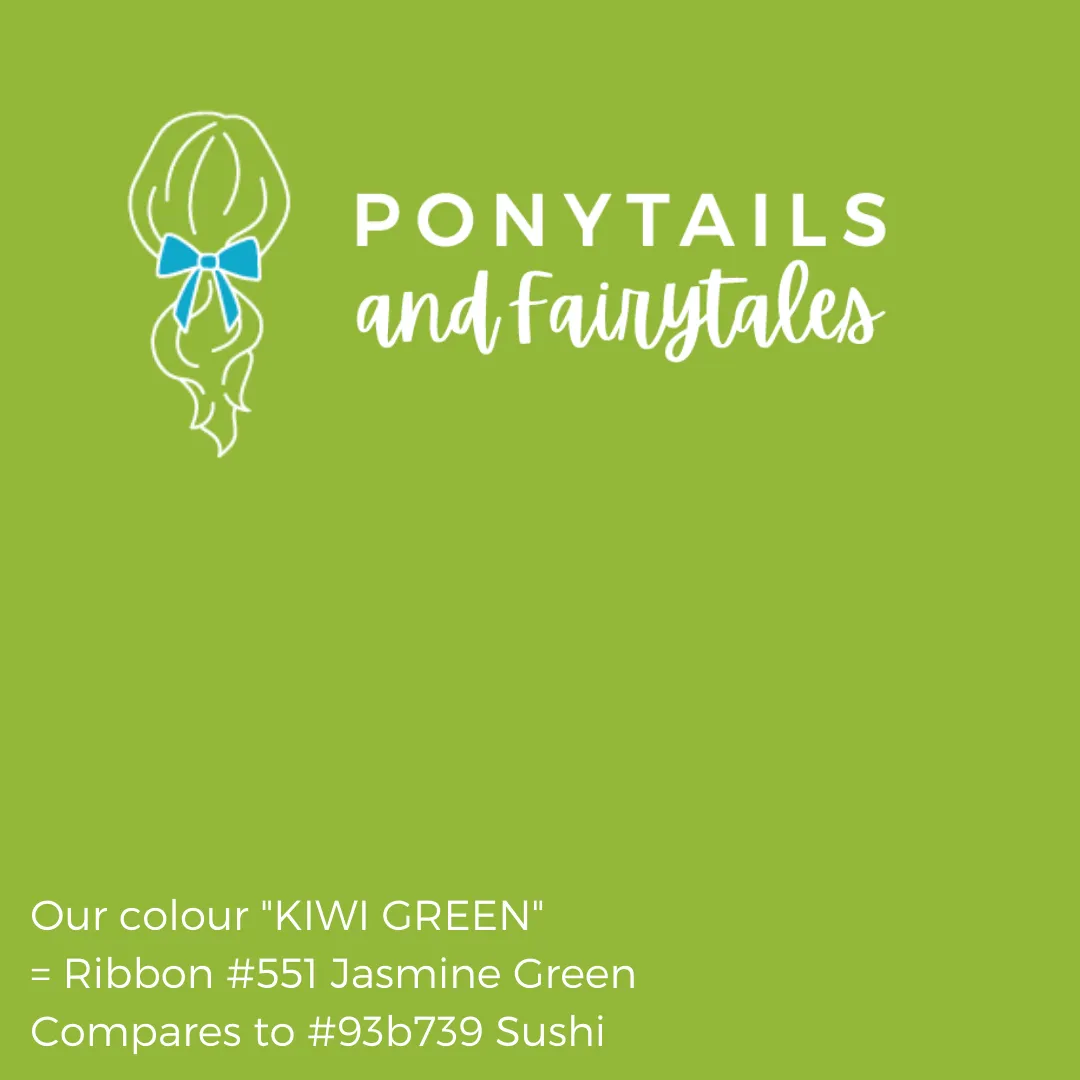 Kiwi Green Hair Accessories