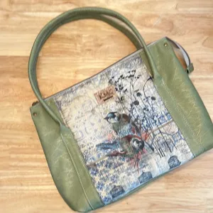 KMGhandmade Original Big Mouth Bag - Bird Cages
