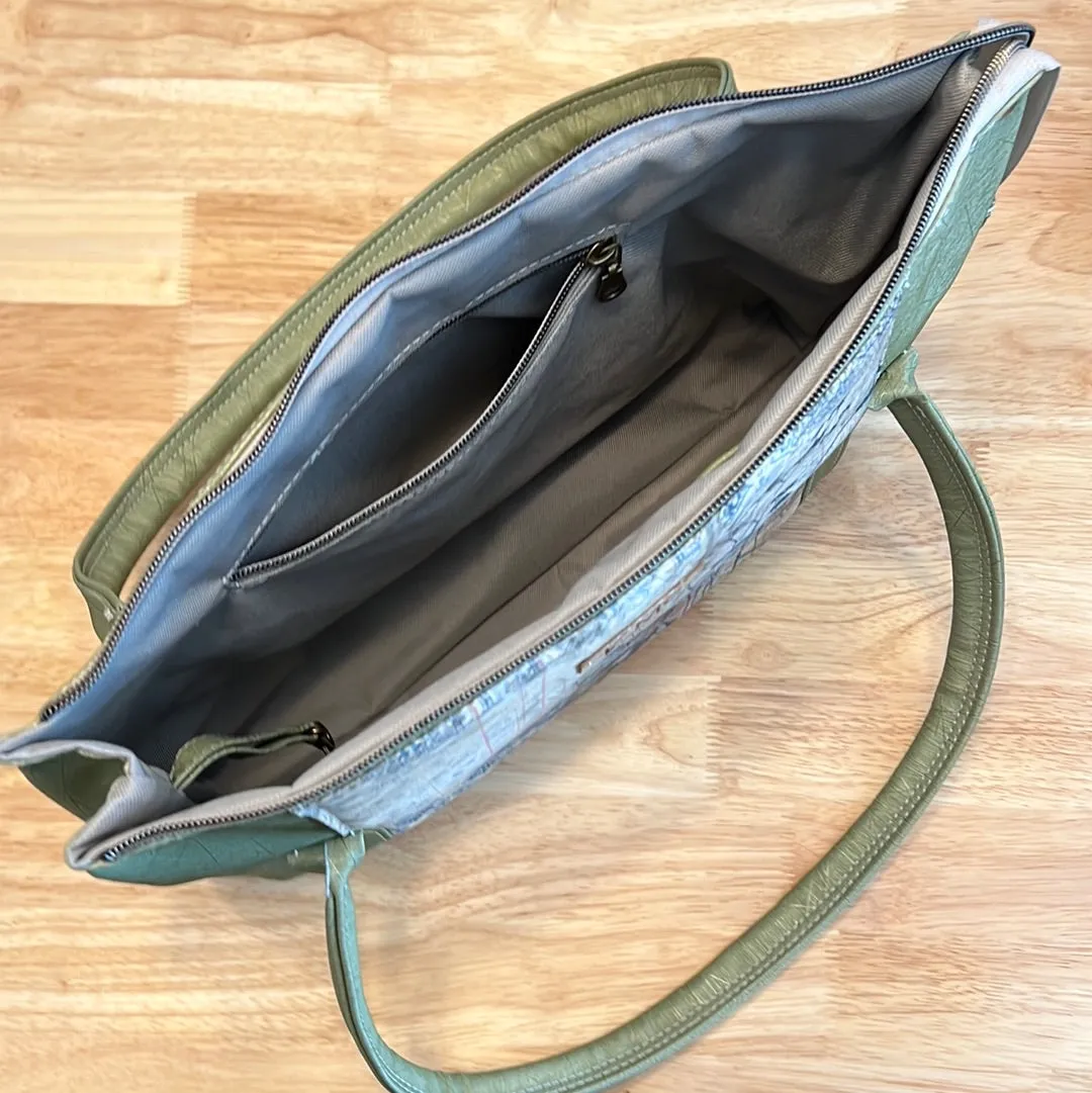 KMGhandmade Original Big Mouth Bag - Bird Cages