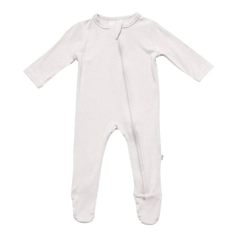 Kyte Baby Zippered Footie (Oat)