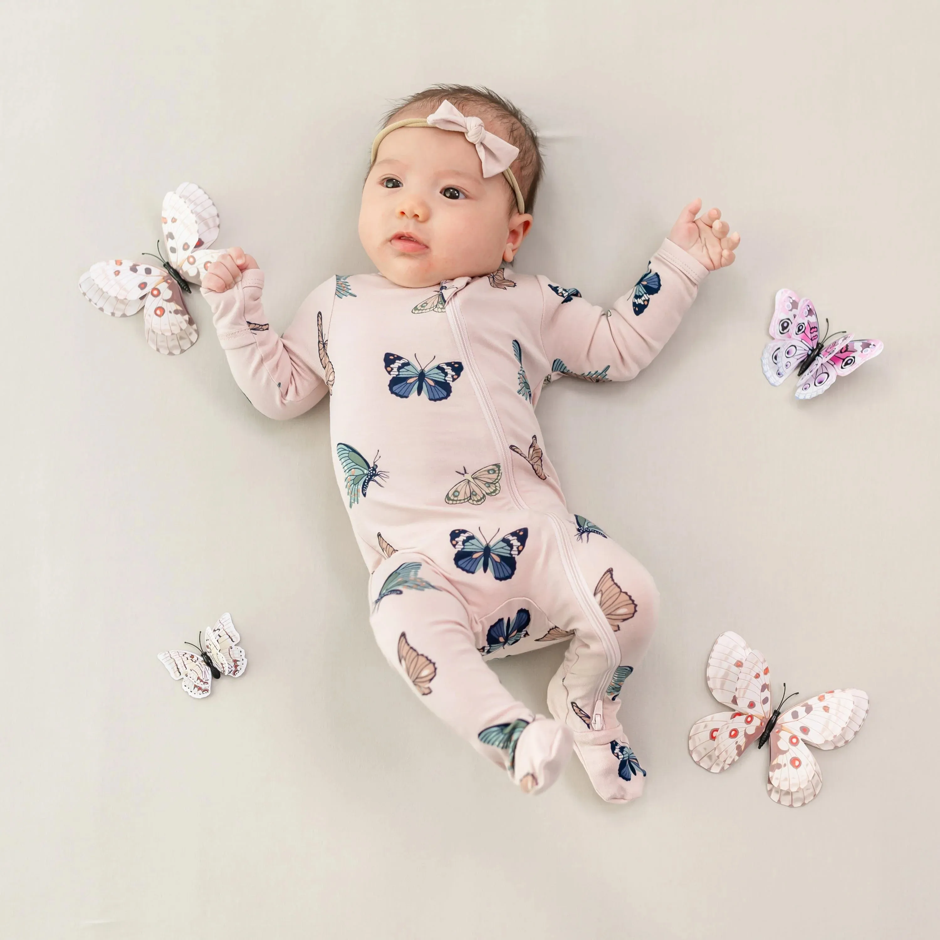 Kyte Baby Zippered Footie- Seasonal