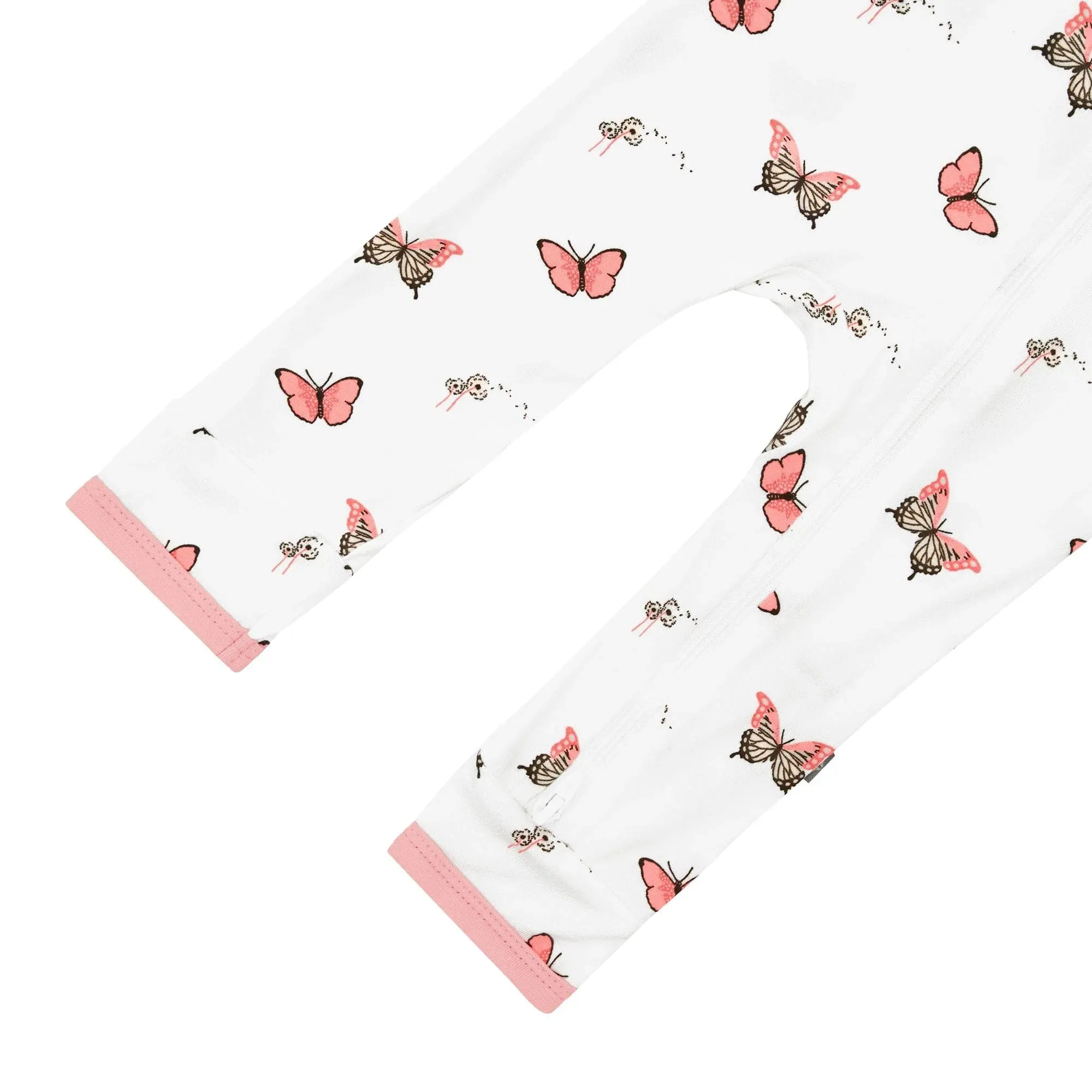 Kyte Baby Zippered Romper - Butterfly
